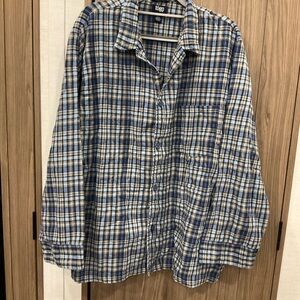 TOGO Mens Button Up Collared Pajama Shirt Size XL